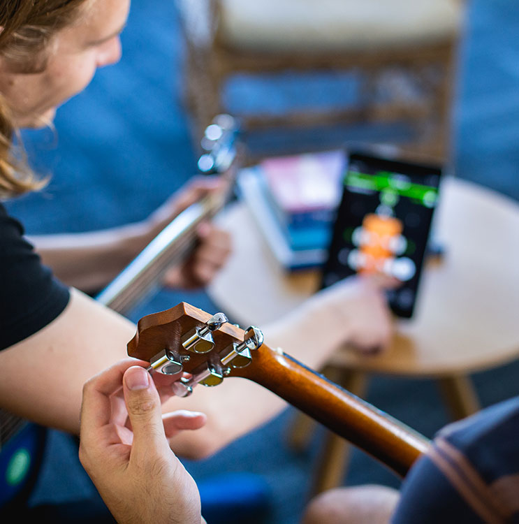 electric uke tuner