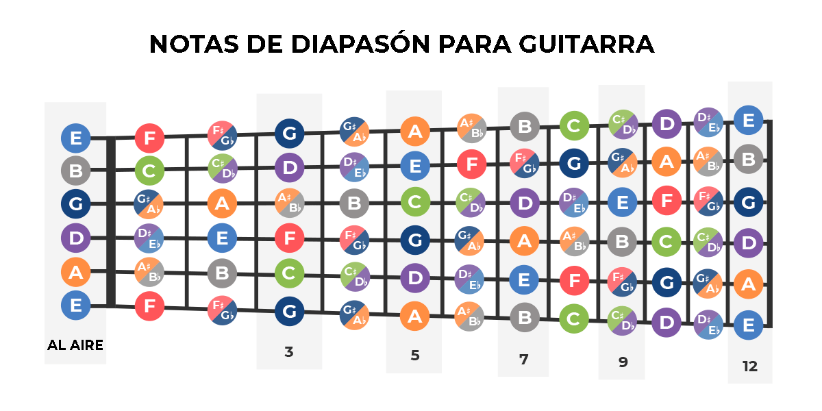 Guía para principiantes sobre el diapasón de la guitarra Yousician
