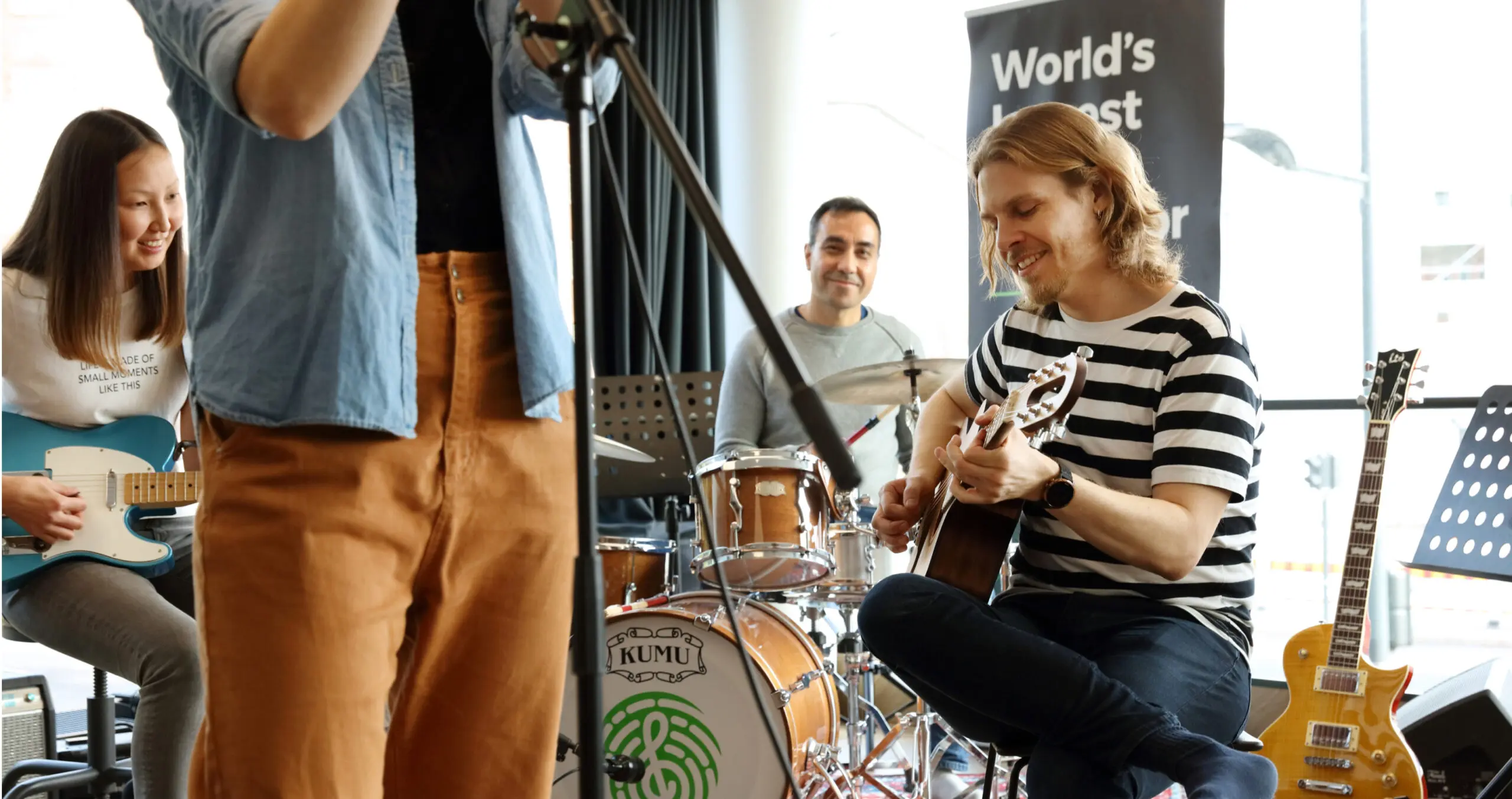 The Yousician team at work