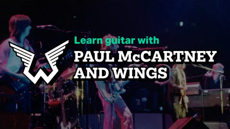 Paul McCartney and Wings songs in the Yousician library